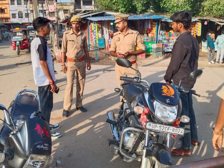 कानून व्यवस्था को मजबूत बनाए रखने के उद्देश्य से पुलिस ने चलाया प्रभावी अभियान