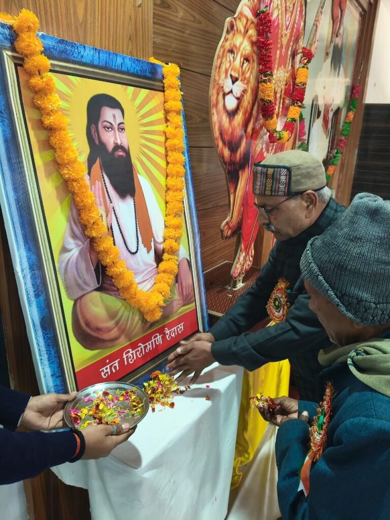 संत रविदास का जीवन समता, श्रम और आस्था की त्रिवेणी – कामता 