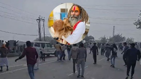 फरसा वाले बाबा कि मौत पर मथुरा में मचा बवाल आक्रोशित लोगों ने किया हाईवे जाम 