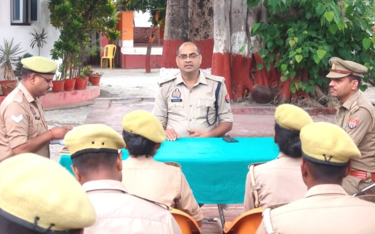 रिक्रूट आरक्षियों की व्यवस्थाओं का एएसपी ने लिया जायजा