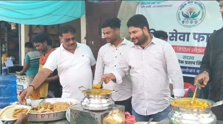 अद्विक सेवा फाउंडेशन ने कराया विशाल भंडारा, समाजसेवा का दिया संदेश